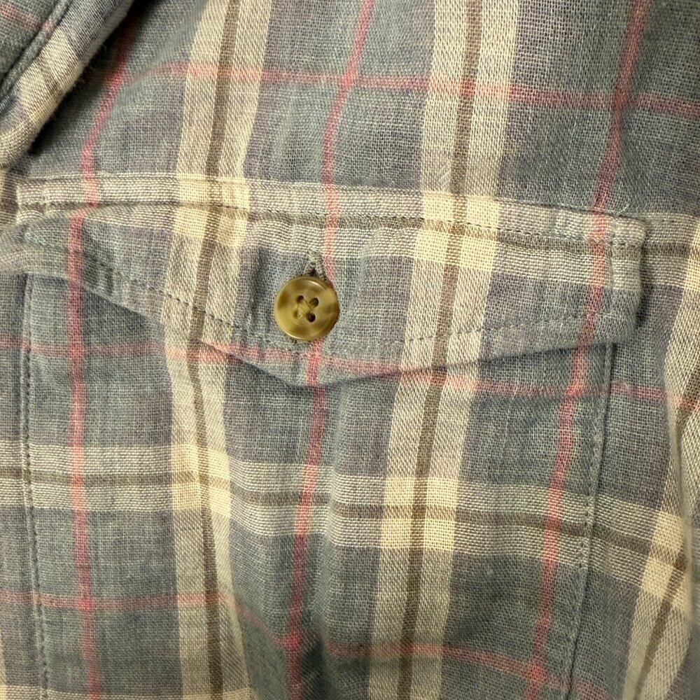 Johnnie O Rascal Long Sleeve Plaid Surflannel Shirt Sz XXL 100% Cotton - Picture 11 of 11